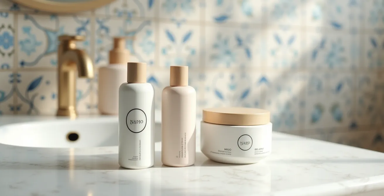 Símbolo PAO en envases de cosméticos mostrando el periodo de uso después de apertura